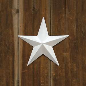 White Barn Star - 12" -