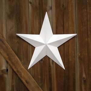 White Barn Star - 18" ;