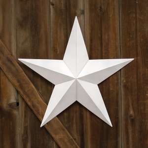 White Barn Star - 24" - # 46566