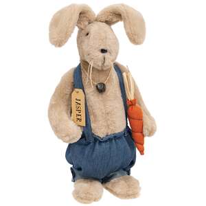 Jasper Overalls Bunny Doll with Carrot