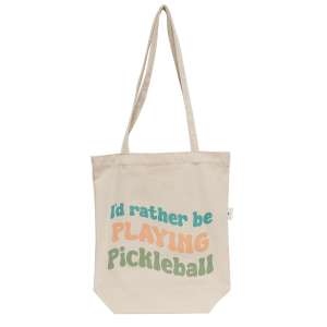 I'd Rather Be Playing Pickleball Tote LT9