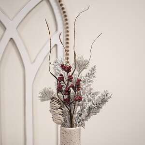 Frosty Pines & Berries Pick, 15" SR2317057;