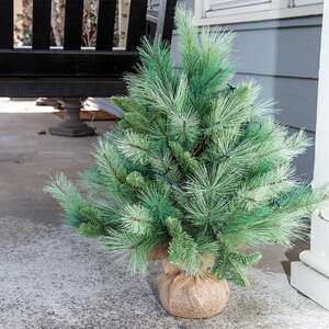 River Valley Mixed Pine Tree w/Burlap Base, 28" SR2320366;