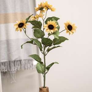 Teastain Mini Sunflower Spray, 30" SR2322645T;