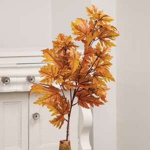 Late Fall Turning Maple Leaf Spray, 36.5" SR23230663;