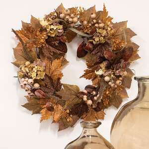 Garden Harvest Wreath, 22" SR2326245;