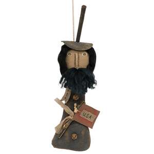 Stiffened Fabric Primitive Abe Hanger