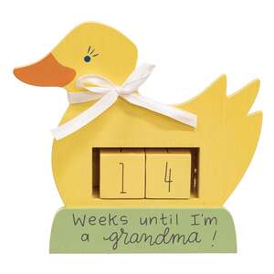 Weeks Til I'm a Grandma Duckling Countdown Calendar
