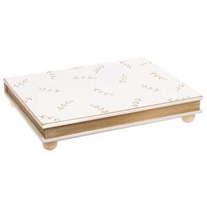 Gold Leaf Wooden Book Riser
