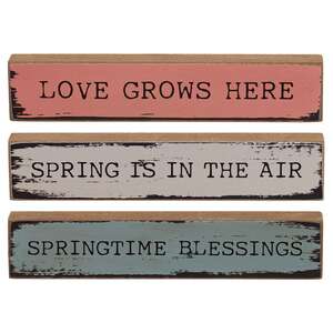 Love Grows Here Mini Stick - 3 Asstd.