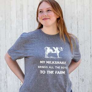 My Milkshake T-Shirt - Heather Graphite L174;