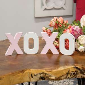 XOXO Letter Blocks - 4/Set 38412;