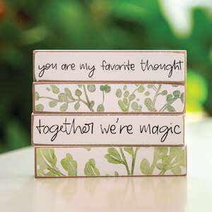 Together We're Magic Floral Tiny Mini Sticks - 4/Set 38473;