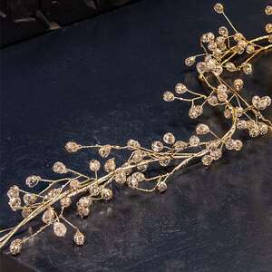 Gold Crystal Garland, 48" 18285;