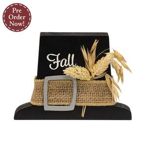 Fall Pilgrim Hat Chunky Sitter