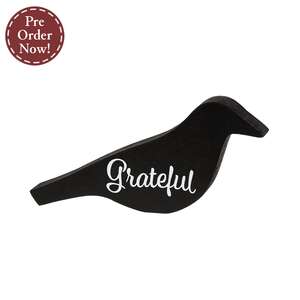 Grateful Crow Chunky Sitter - 2.75"H
