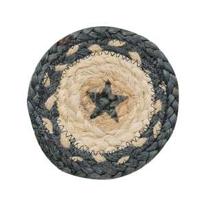 Slate Star Braided Coaster