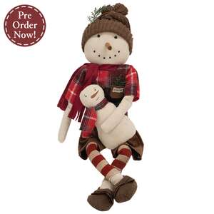 Corey Snowman Doll with Snowbaby