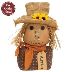 Stuffed Austin Scarecrow Sitter
