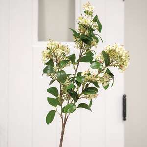 Cream and Pink Wildflower Spray, 32" FG07250;