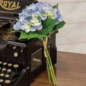 Blue Hydrangea Bundle, 11.5" HJ092503;