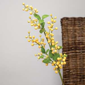Yellow Berry Spray, 28.5" QE15258;
