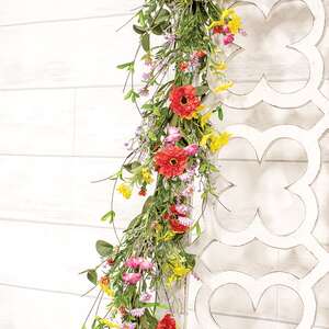 Sun Dazzled Blooms Garland, 4 ft SA112538;