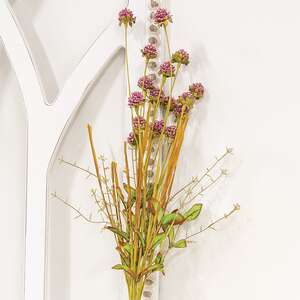 Fall Grass & Thistle Spray, 26", Burgundy SR2317230BG;