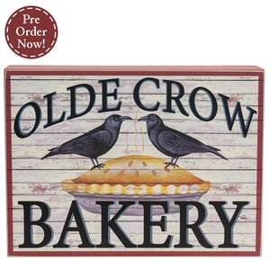 Olde Crow Bakery Box Sign