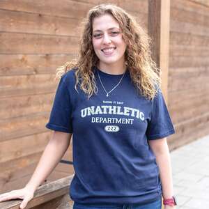 Unathletic Department T-Shirt, Navy L191XXL;