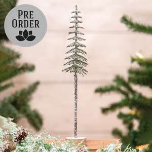 Gleaming Shortleaf Pine Tabletop Tree, 10"H 18470;