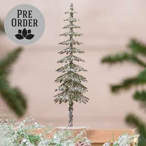 Gleaming Shortleaf Pine Tabletop Tree, 7"H 18472;