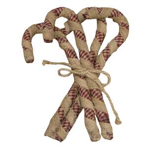 Fabric Candy Cane Bundle;