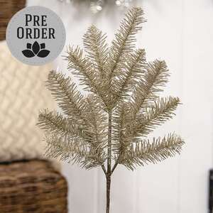 Glistening Platinum Pine Pick, 19" SA112547;