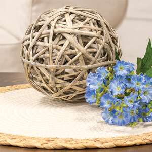 6" Farmhouse Colors Willow Ball, 3 Asstd. HAC2403;