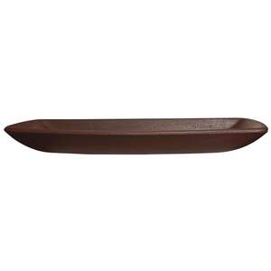 17" Squared Oval Tray - Primitive Colors, 3 Asstd.