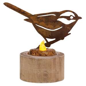 Rusty Bird Tealight Holder - Small