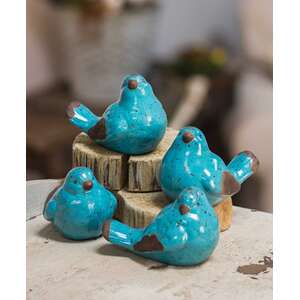 Resin Blue Birds, 4 Asstd. 13097;