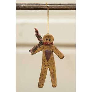 Primitive Gingerbread Ornament