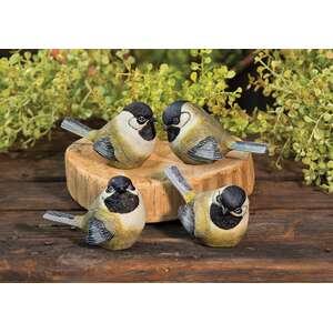 Resin Chickadee - 4 asst.