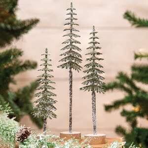 Gleaming Shortleaf Pine Tabletop Tree, 8.5"H 18471;