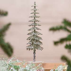 Gleaming Shortleaf Pine Tabletop Tree, 7"H 18472;
