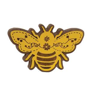 Laser Cut Layered Wooden Bee Sitter 38248;