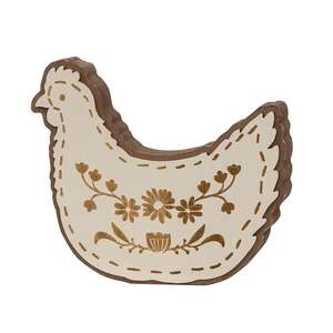 Laser Cut Layered Wooden Chicken Sitter 38249;