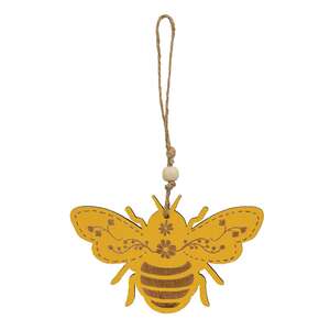 Laser Cut Layered Bee Ornament 38250;