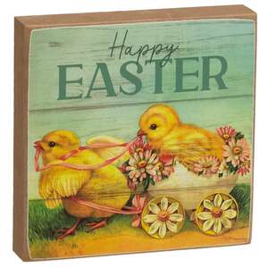 Vintage Chicks Square Block - 3 Asstd.