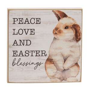 Bunny Love Square Block, 3 Asstd. 38264;