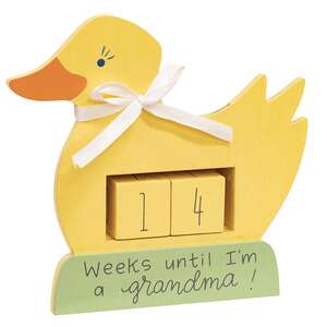Weeks Til I'm a Grandma Duckling Countdown Calendar