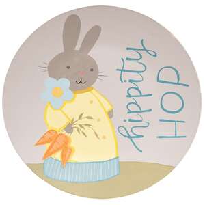Hippity Hop Spring Bunny Plate - 2 Asstd.
