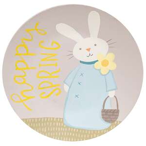 Hippity Hop Spring Bunny Plate - 2 Asstd.